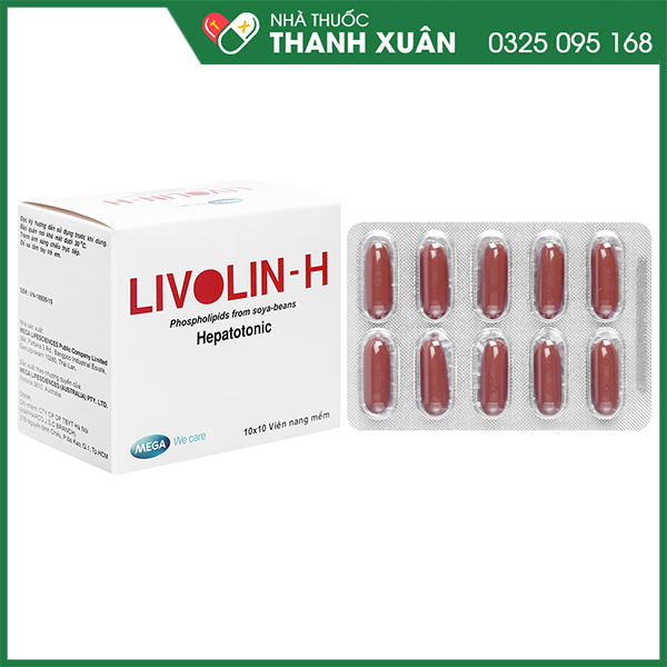 Livolin-H hỗ trợ bệnh lý về gan